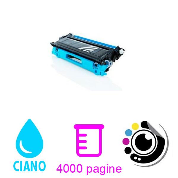 Compatibile Toner Brother TN135 / TN130 Ciano