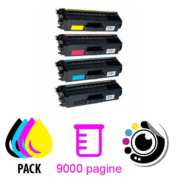 Toner compatibile Pacchetto 4 x Brother TN-910 TN910