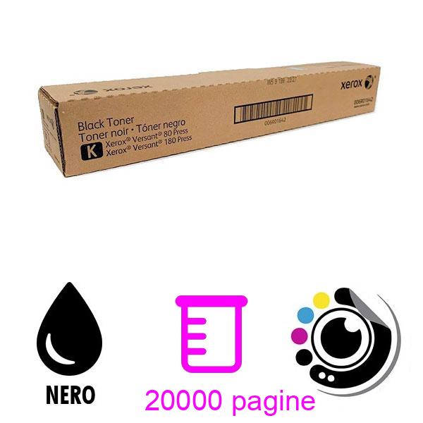 Toner Originale Xerox Versant 80 / 180/ 280 Press Nero 006R01645