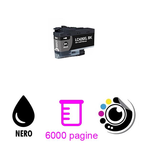 Compatibile Cartuccia Brother LC-426XL Nero