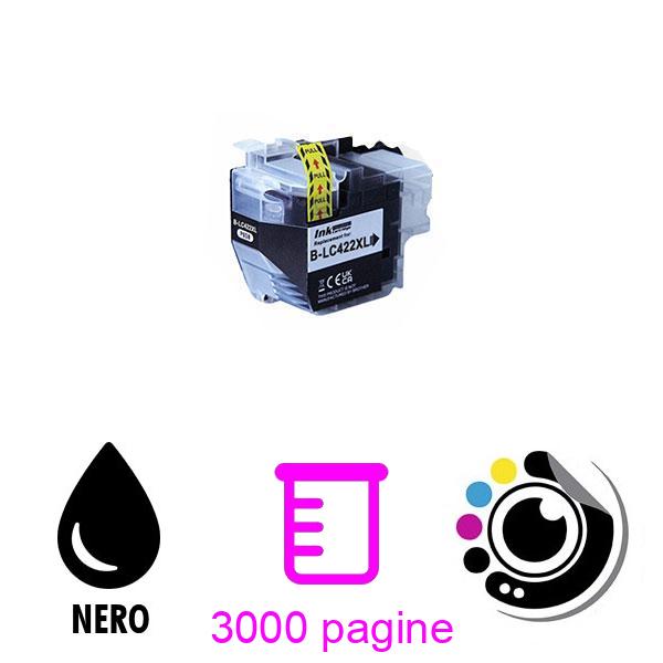 Compatibile Cartuccia Brother LC-422XL Nero
