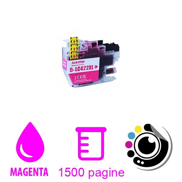 Compatibile Cartuccia Brother LC-422XL Magenta
