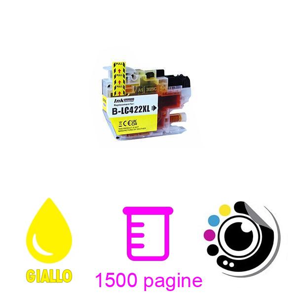 Compatibile Cartuccia Brother LC-422XL Giallo