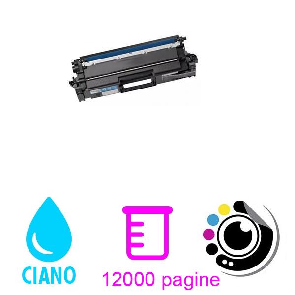 Compatibile Toner Brother TN821XL Ciano