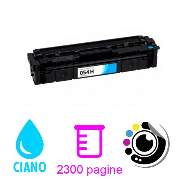 Compatibile Toner Canon 054H Ciano 3027C002 / 3023C002