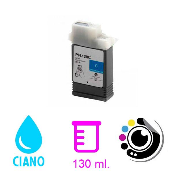 Compatibile Cartuccia Canon PFI120 / PFI-120BK Ciano 2886C001