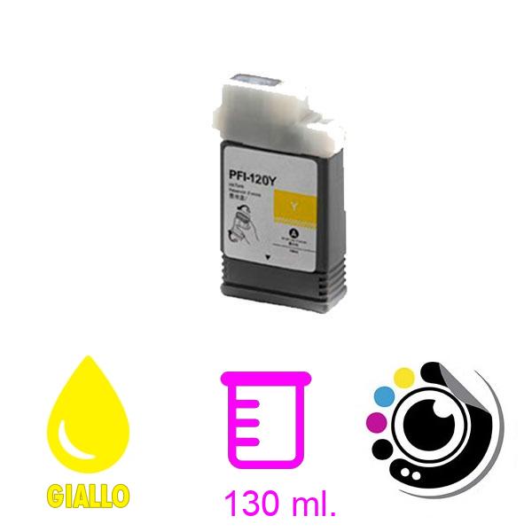 Compatibile Cartuccia Canon PFI120 / PFI-120BK Giallo 2888C001