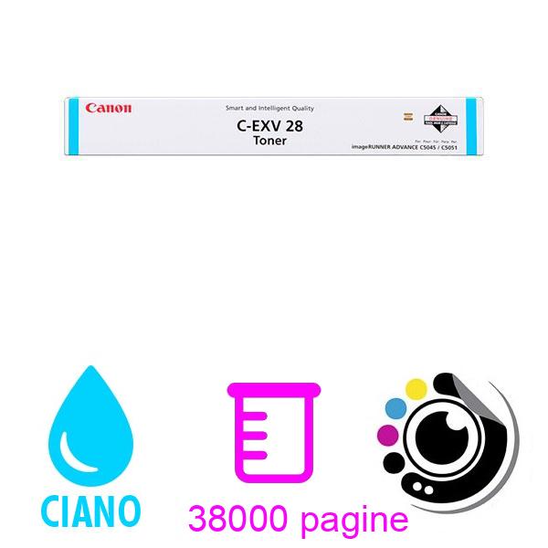 Toner Originale Canon C-EXV28 Ciano 2793B002