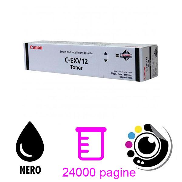 Toner Originale Canon CEXV12 Nero 9634A002