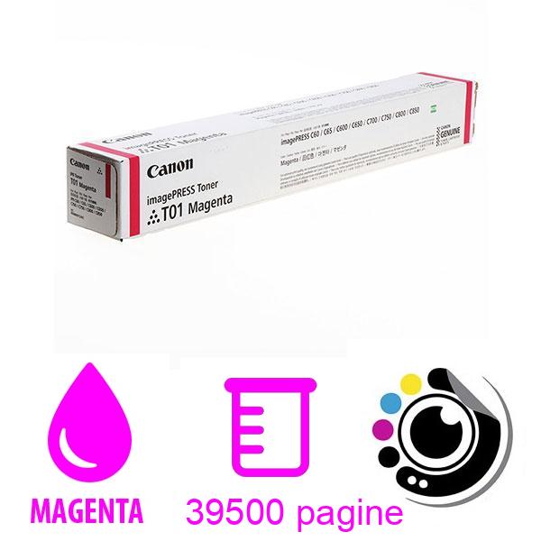 Toner Originale Canon T01 Magenta 8068B001