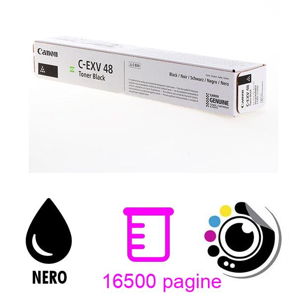 Toner Originale Canon C-EXV48 Nero 9106B002