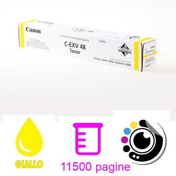 Toner Originale Canon C-EXV48 Giallo 9109B002