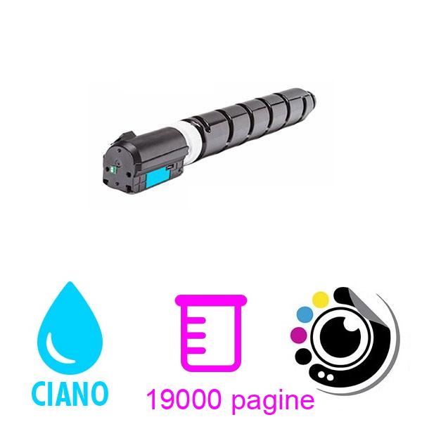 Compatibile Toner Canon CEXV49 / C-EXV49 Ciano 8525B002