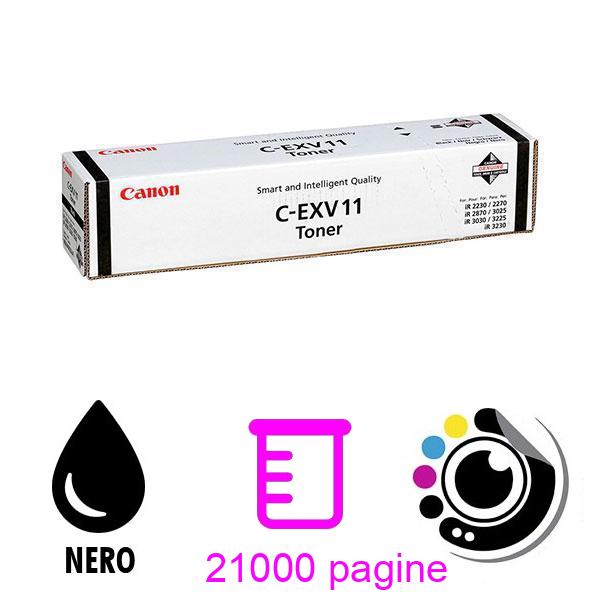 Toner Originale Canon C-EXV11 Nero 9629A002