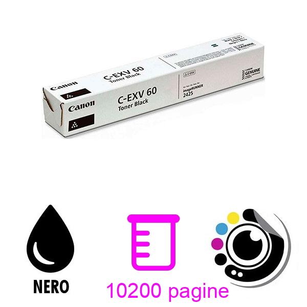 Toner Originale Canon C-EXV60 Nero 4311C001