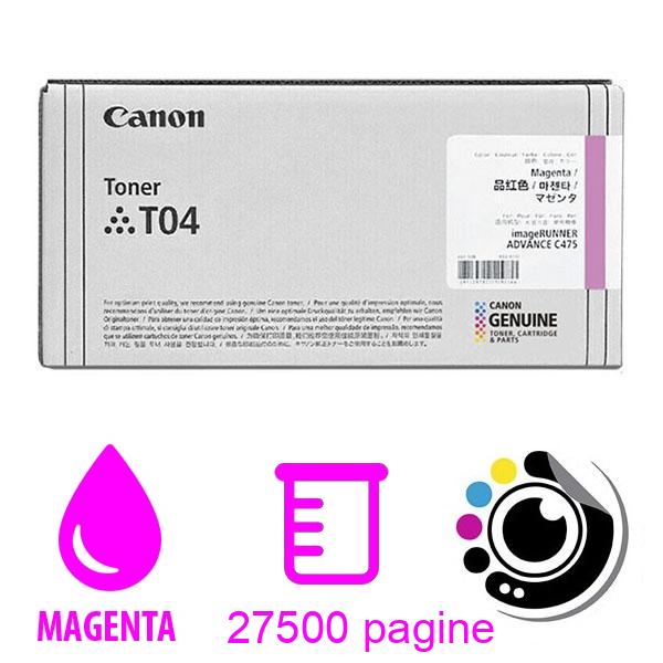 Originale Toner Canon T04 Magenta 2978C001