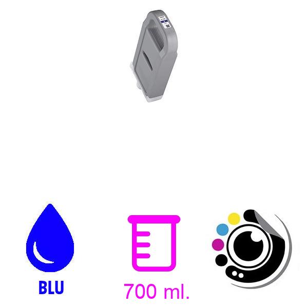 Compatible Cartuccia Canon PFI-1700 Blu