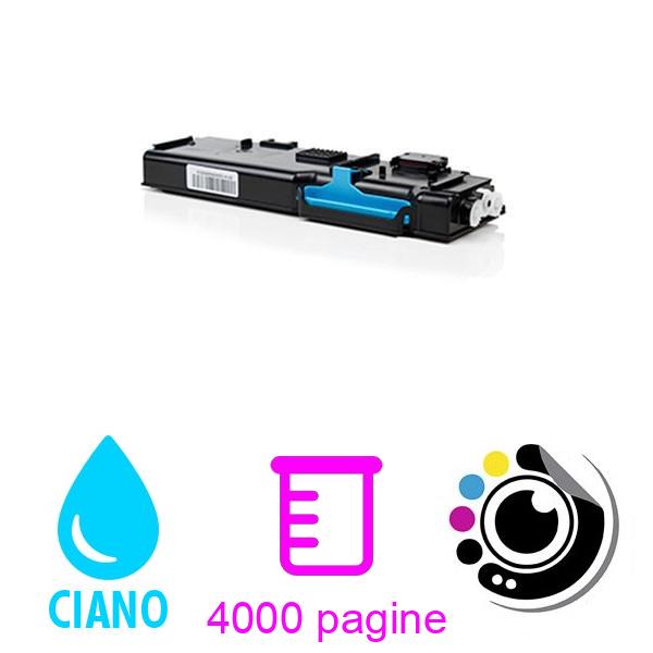 Compatibile Toner Dell C2660 / C2665 Ciano 593-BBBT / 488NH / TW3NN