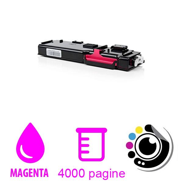 Compatibile Toner Dell C2660 / C2665 Magenta 593-BBBS / V4TG6 / VXCWK