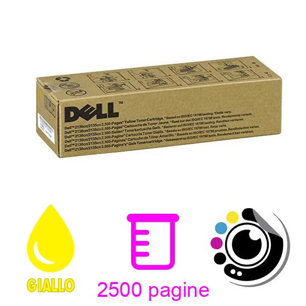 Originale Toner Dell 2130/2135cn Giallo