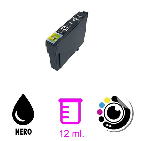 Toner Compatibile Epson 502XL / 502 Nero – C13T02W14010 / C13T02V14010 (T02W1 / T02V1)