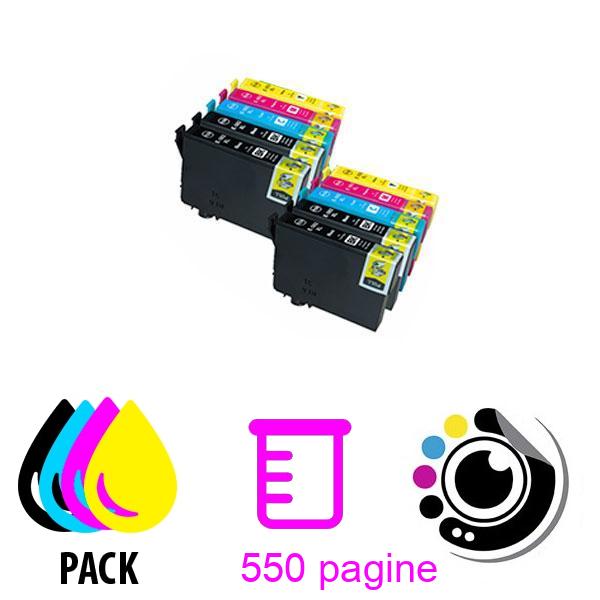Compatibile Cartuccia Pacchetto 10 x Epson 502XL per XP5100, X5105, XP5115, XP5150, XP5155, WF2860, WF2865, WF2880, WF2885