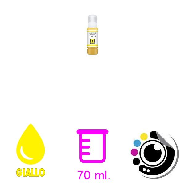 Compatibile Bottiglia de Inchiostro epson t54c Giallo