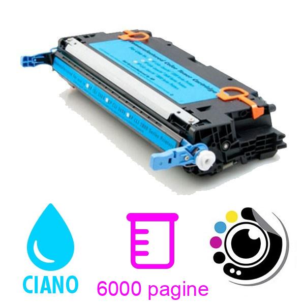 Toner compatibile HP Q7581A / 503A Ciano
