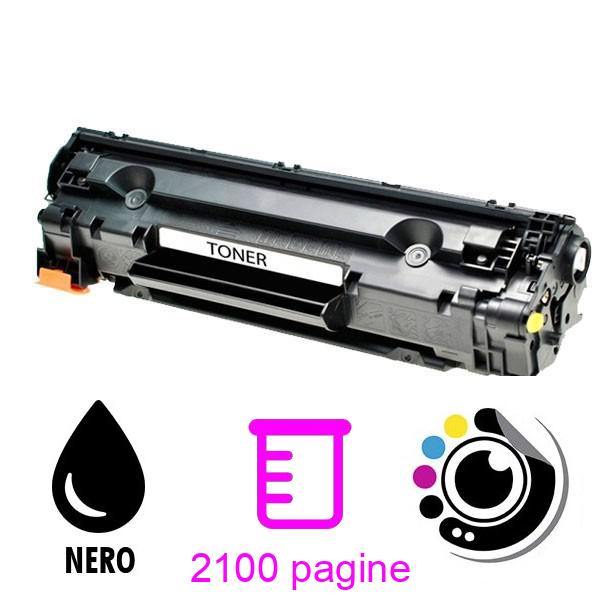 Compatibile Toner HP CE278A / 78A Nero CRG728