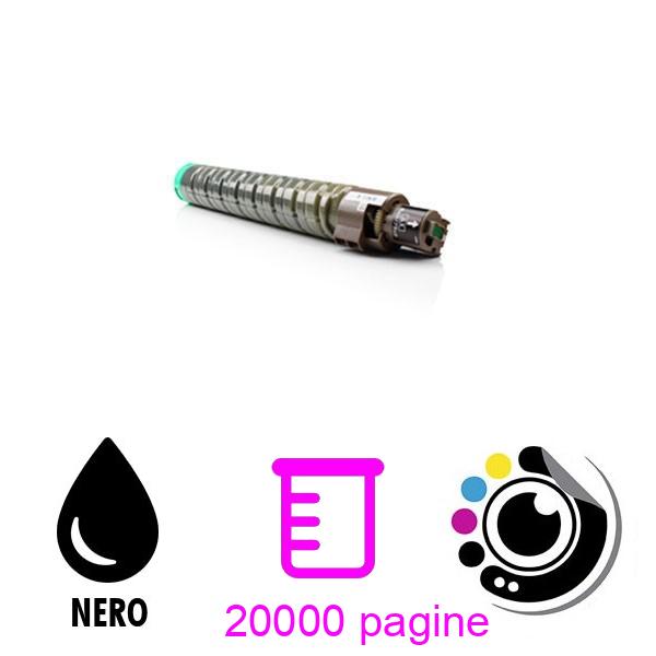 Compatibile Toner Ricoh Aficio SP-C811 / SP-C810 Nero 884201
