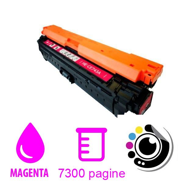 Compatibile Toner HP CE743A / 307A Magenta