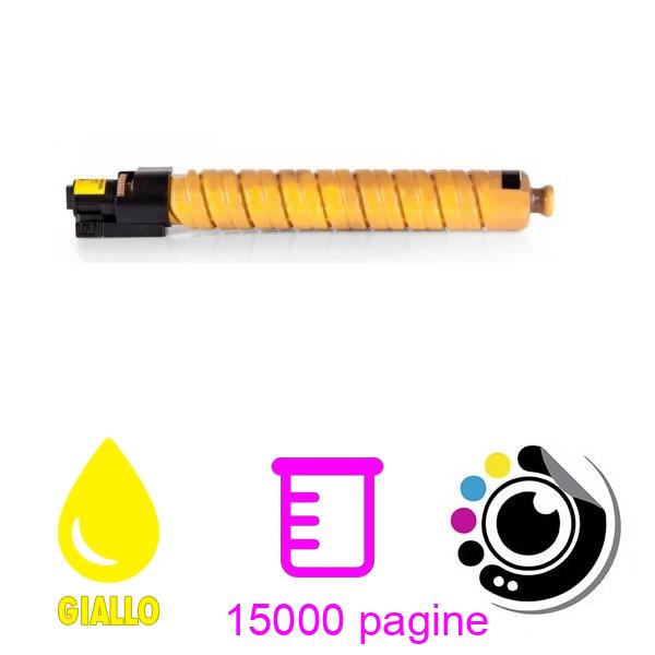 Toner compatibile Ricoh Aficio MP-C2800 / MP-C3300 Giallo 841125