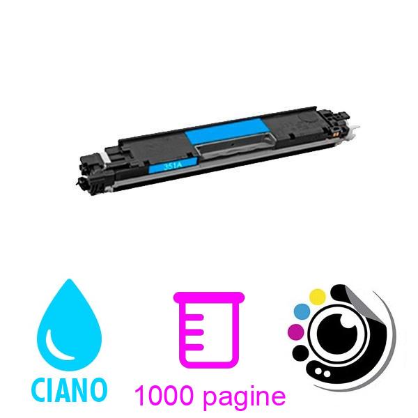 Compatibile Toner HP CF351A / 130A Ciano