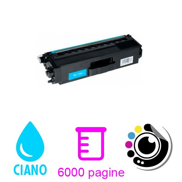 Toner compatibile Brother TN900 Ciano TN-900C