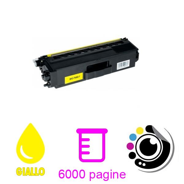 Toner compatibile Brother TN900 Giallo TN-900Y