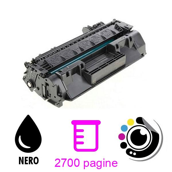 Toner compatibile HP CF280A / 80A Nero (505a)