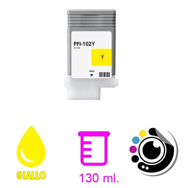 Compatibile Cartuccia Canon PFI-102Y Giallo 0898B001