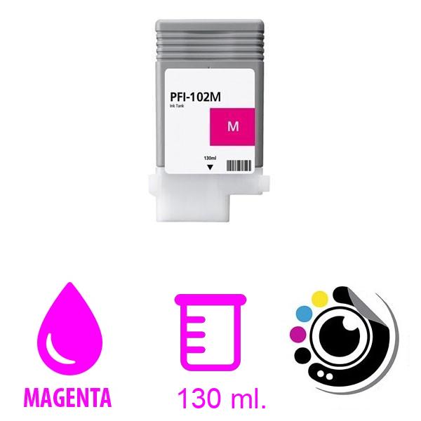 Compatibile Cartuccia Canon PFI-102M Magenta 0897B001