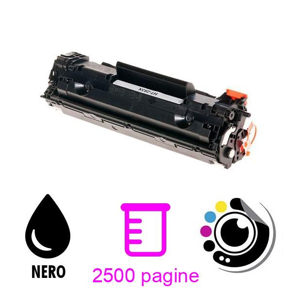 Toner compatibile HP CF283X / 83X Nero