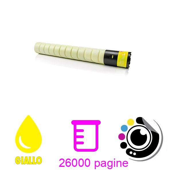 Toner compatibile Konica Minolta Bizhub C220 / C280 Giallo A11G251 / TN216Y / TN216