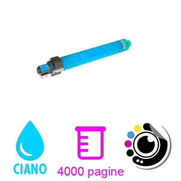 Toner compatibile Ricoh Aficio MP-C305 / MP-C305SP / MP-C305SPF Ciano 841595