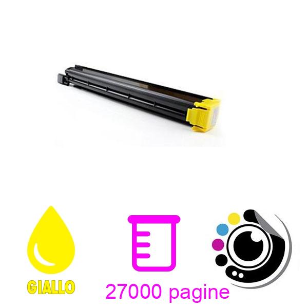 Toner compatibile Konica Minolta Bizhub C451 / C550 / C650 Giallo A070250 / TN-611Y / TN611
