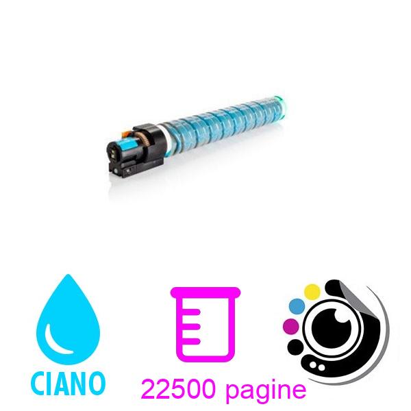 Toner compatibile Ricoh Aficio MP-C4502 / MP-C5502 Ciano 841686 / 841754 / Type5502E