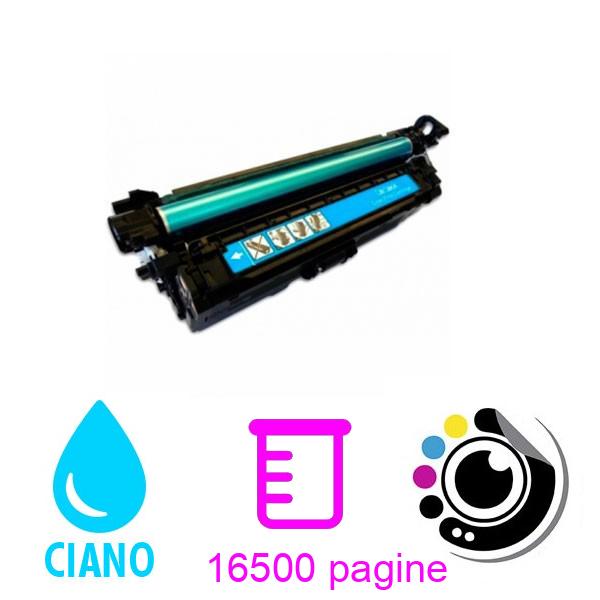 Compatibile Toner HP CF321A / 653A Ciano