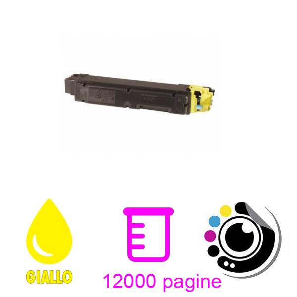 Toner compatibile Kyocera TK5160 Giallo 1T02NTANL0 TK-5160 per Ecosys P7040cdn