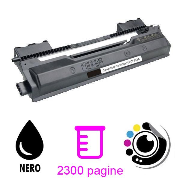 Toner compatibile HP CF233A / 33A Nero per HP LaserJet Ulta M134, M106