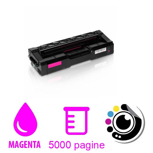 Toner compatibile Ricoh Aficio SP-C340 / SP-C341 Magenta 407901 SPC340 / SPC341
