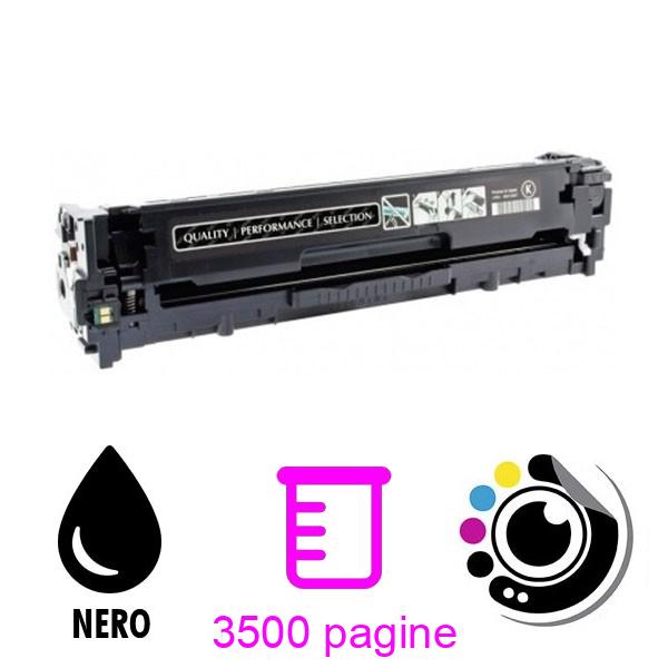 Toner Compatibile HP CC530A / CE410X / CF380X Nero/ /Canon 718