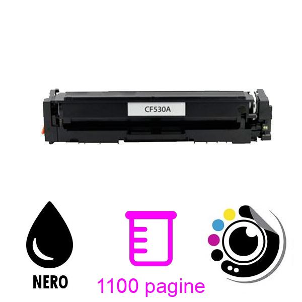 Toner compatibile HP CF530A / 205A Nero per HP Colore LaserJet Pro M154, MFP M180, MFP M181