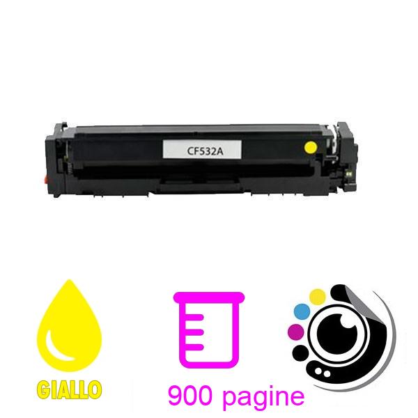 Toner compatibile HP CF532A / 205A Giallo per HP Colore LaserJet Pro M154, MFP M180, MFP M181